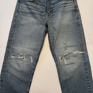 American Eagle Loose Fit Distressed Jeans